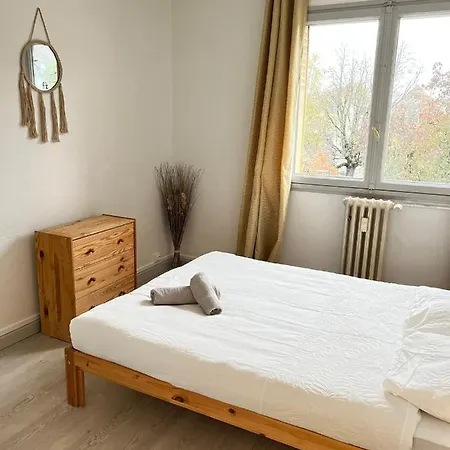 Ciconia : Centre-ville Mulhouse, Parc Nouveaux Bassins A Proximite Lejlighed